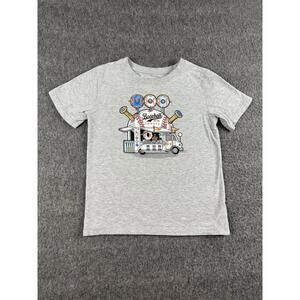Under Armour Boys' Gray Baseball Donuts Graphic T-Shirt Size 6‎